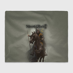 Плед флисовый Mount and Blade 2, цвет: 3D-велсофт