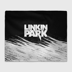 Плед флисовый LINKIN PARK 9, цвет: 3D-велсофт