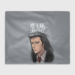 Плед флисовый Demon Lord, цвет: 3D-велсофт