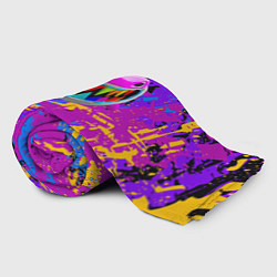 Плед флисовый Такеши 6ix9ine, цвет: 3D-велсофт — фото 2
