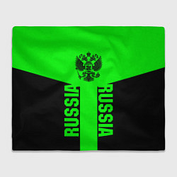 Плед флисовый Russia, цвет: 3D-велсофт