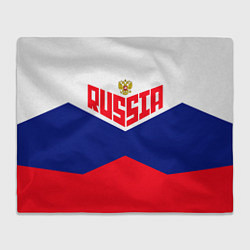 Плед флисовый Russia, цвет: 3D-велсофт