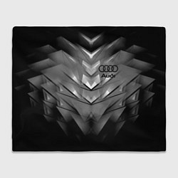 Плед флисовый AUDI, цвет: 3D-велсофт