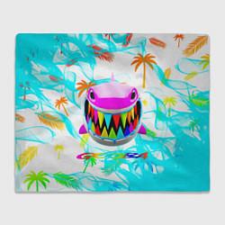 Плед флисовый 6ix9ine, цвет: 3D-велсофт