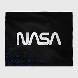 Плед флисовый NASA НАСА, цвет: 3D-велсофт
