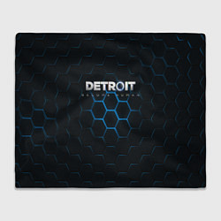 Плед флисовый DETROIT S, цвет: 3D-велсофт