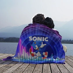 Плед флисовый SONIC СОНИК, цвет: 3D-велсофт — фото 2