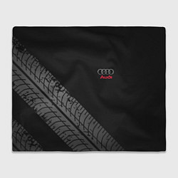 Плед флисовый AUDI, цвет: 3D-велсофт