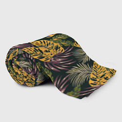 Плед флисовый Тропический лес, цвет: 3D-велсофт — фото 2