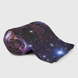 Плед флисовый Галактика S, цвет: 3D-велсофт — фото 2
