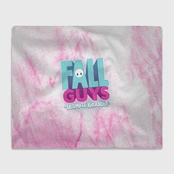 Плед флисовый Fall Guys, цвет: 3D-велсофт