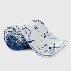 Плед флисовый Manchester City, цвет: 3D-велсофт — фото 2