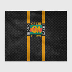Плед флисовый Gachi Gucci, цвет: 3D-велсофт