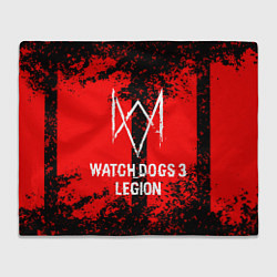 Плед флисовый Watch Dogs: Legion, цвет: 3D-велсофт
