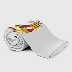 Плед флисовый С НГ, ёпта!, цвет: 3D-велсофт — фото 2