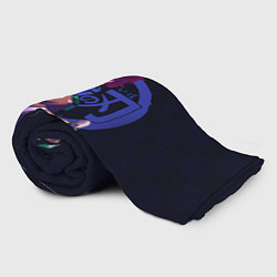 Плед флисовый Танджиро Камадо, цвет: 3D-велсофт — фото 2
