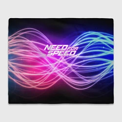 Плед флисовый NFS NEED FOR SPEED S, цвет: 3D-велсофт