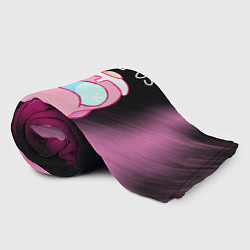 Плед флисовый AMONG US - Милота, цвет: 3D-велсофт — фото 2