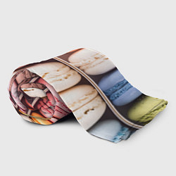 Плед флисовый Макарон, цвет: 3D-велсофт — фото 2