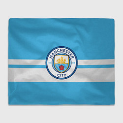 Плед флисовый MANCHESTER CITY, цвет: 3D-велсофт