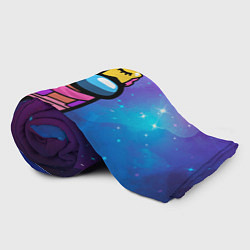 Плед флисовый AMONG US - BRAWL STARS SANDY, цвет: 3D-велсофт — фото 2