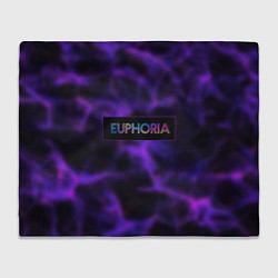 Плед флисовый Сериал Euphoria, цвет: 3D-велсофт