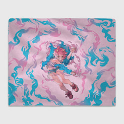 Плед флисовый Ashido Mina, цвет: 3D-велсофт
