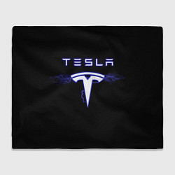 Плед флисовый TESLA, цвет: 3D-велсофт