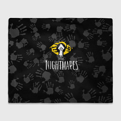 Плед флисовый Little Nightmares, цвет: 3D-велсофт