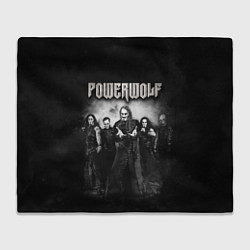 Плед флисовый Powerwolf, цвет: 3D-велсофт