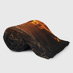 Плед флисовый Valheim Корабли, цвет: 3D-велсофт — фото 2