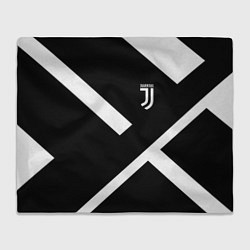 Плед флисовый JUVENTUS ЮВЕНТУС, цвет: 3D-велсофт