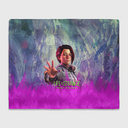 Плед флисовый Life is Strange True Colors, цвет: 3D-велсофт