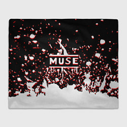 Плед флисовый Muse, цвет: 3D-велсофт