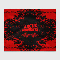 Плед флисовый Arctic monkeys, цвет: 3D-велсофт