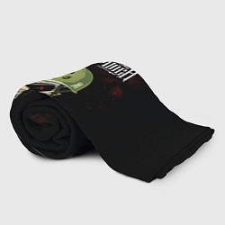 Плед флисовый Five Finger Death Punch, цвет: 3D-велсофт — фото 2