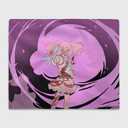 Плед флисовый Sweat Mamika, цвет: 3D-велсофт