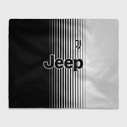 Плед флисовый ЮВЕНТУС JUVENTUS, цвет: 3D-велсофт