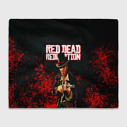 Плед флисовый Red Dead Redemption Bandit, цвет: 3D-велсофт