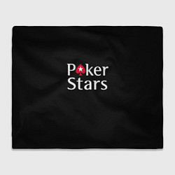 Плед флисовый Poker Stars, цвет: 3D-велсофт