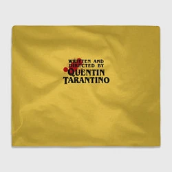 Плед флисовый Quentin Tarantino, цвет: 3D-велсофт