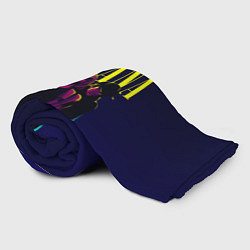 Плед флисовый Nirvana Neon, цвет: 3D-велсофт — фото 2