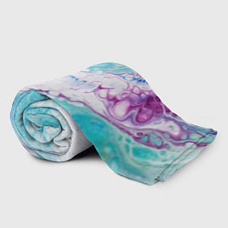 Плед флисовый Цветная морская пена, цвет: 3D-велсофт — фото 2