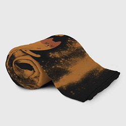 Плед флисовый Кошачья Йога - Взрыв, цвет: 3D-велсофт — фото 2