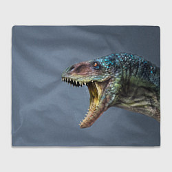 Плед флисовый Хищный динозавр Dino Z, цвет: 3D-велсофт