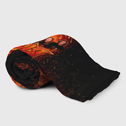 Плед флисовый Ария в огне, цвет: 3D-велсофт — фото 2