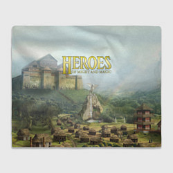 Плед флисовый Оплот Heroes of Might and Magic 3 Z, цвет: 3D-велсофт