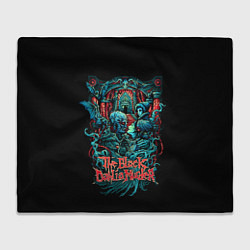 Плед флисовый The Black Dahlia Murder, цвет: 3D-велсофт