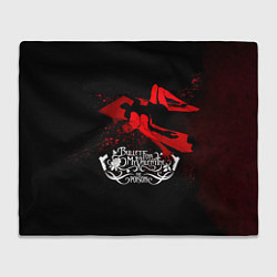 Плед флисовый The Poison - Bullet For My Valentine, цвет: 3D-велсофт