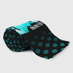 Плед флисовый Годжо Сатору Магическая битва, цвет: 3D-велсофт — фото 2